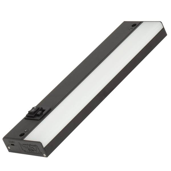 12" 7 watt 120 volt CCT Selectable Black LED Bar Light
